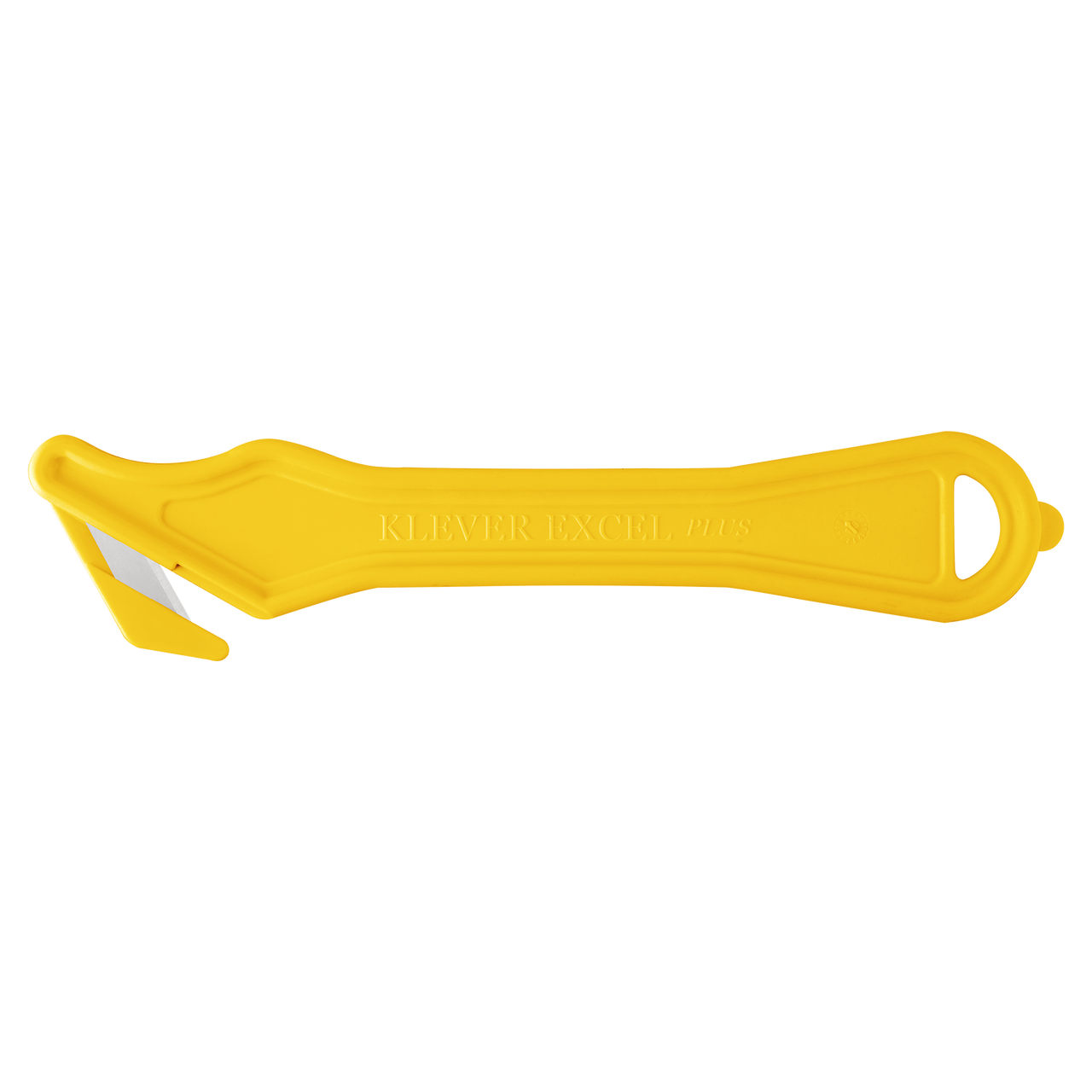 Klever Kutter Excel Yellow Protective Box Cutter with Wide Head