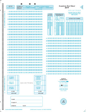 95676 Test Sheet 40/W (500/PKG)