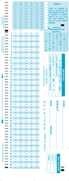 2052-N DTE 100Q, Numeric 1-5 (500/PKG)