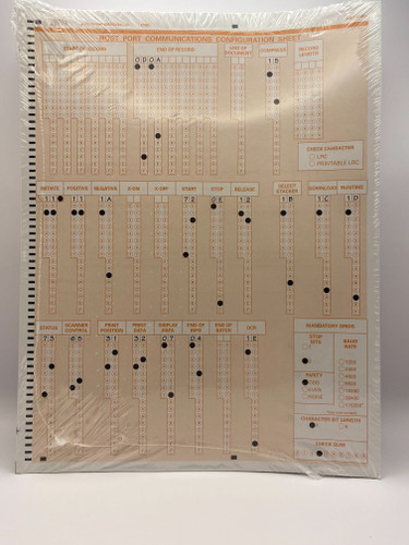 202880001 OpScan Pre-Slugged Configuration Sheets