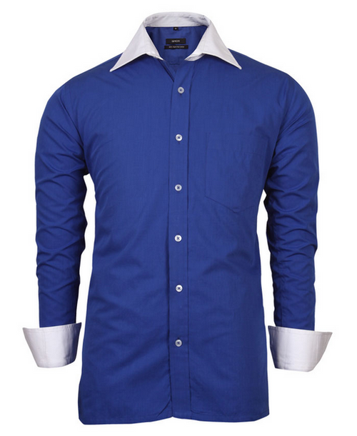 Casual shirt for men - blue
