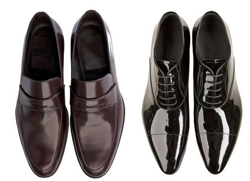 Men shoes - brown, black - formal