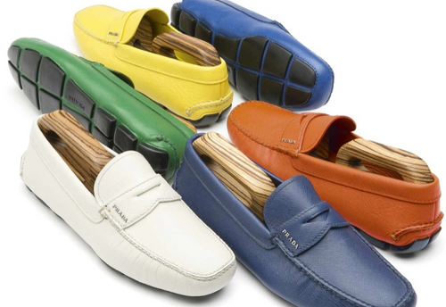 Shoes - white, blue, orange, yellow, green