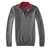 Gray Polo Sweater