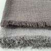 100% Linen Throw Dark Grey