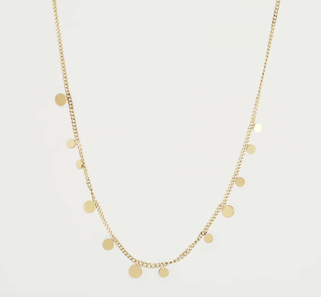 Mini confetti Gold Necklace