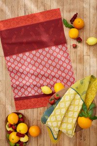Bastide Yellow Tea Towel