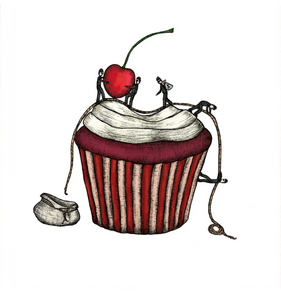 The Cup Cake Thiefs card