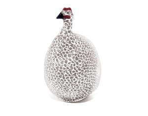 Guinea Fowl Standing Grey