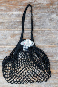 Noir Gold Filt Net Bag