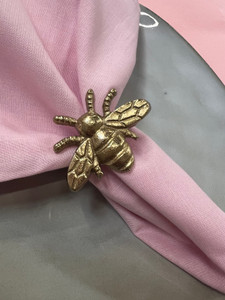 Bee napkin rings Set of 4