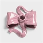 Pink Bow Candle Holder