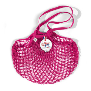 Raspberry Filt Net Shopping Bag
