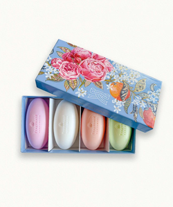 Les Fleurs de Fragonard Soap Gift Box 4 x50gr