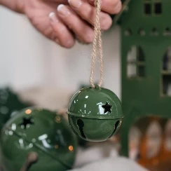 Lune Ball Bell D6cm Green