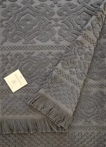 French Luxury Bath Towels - Charcoal French Luxury Bath Towels - Charcoal