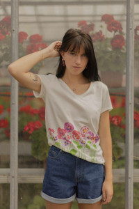 Pansies T-shirt Pansies T-shirt