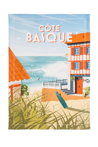 COTE BASQUE - WIM DESIGN - TEA TOWEL COTE BASQUE - WIM DESIGN - TEA TOWEL
