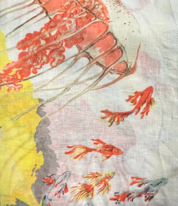 Fish & Jelly - Yellow - Table Linen Fish & Jelly - Yellow - Table Linen