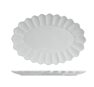 Scalloped Oval Plate Scalloped Oval Plate