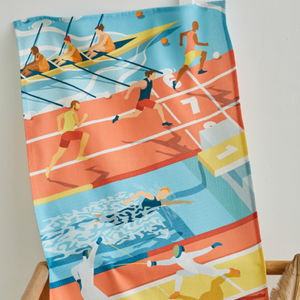 Athletes Tea Towel Athletes Tea Towel