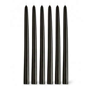 Dinner Candle Black Taper Dinner Candle Black Taper