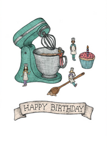 Birthday Baking Card Birthday Baking Card