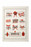 Grillades Cotton Printed Tea Towel