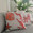 Reef Linen Red coral Cushion