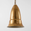 antique gold Ridged Tall Bell