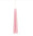 Soft Pink Taper Dinner Candle