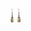 Tear Geo Mammoth Tusk Ivory Earrings