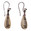 Tear Geo Mammoth Tusk Ivory Earrings