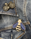 Blue Bee Brooch