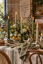 Ground your guests and family by candlelight