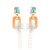 So French! Statement Earrings by Julie Sion Paris -  Alysse Pompon Earrings