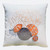 Fregate  Coral Linen cushion