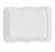 White Metal Tray set of 2