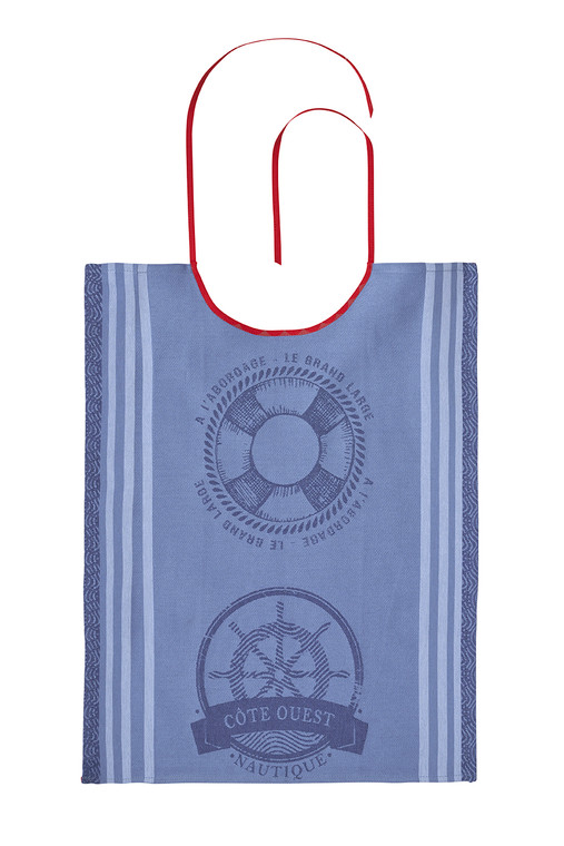 Nautical Bib Cotton Jacquard at Maison Otto