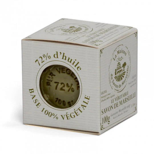 Savon de Marseille Cube Soap in Box 100gr