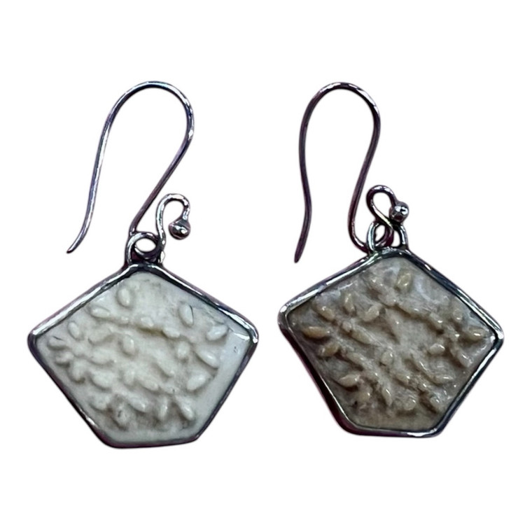 mammoth Tusk ivory unique earrings