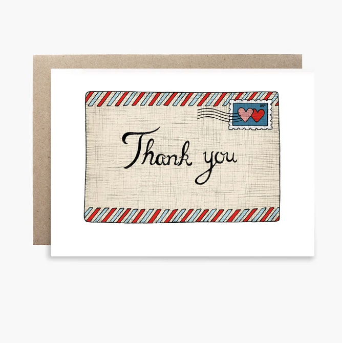 Thank You Letter Card