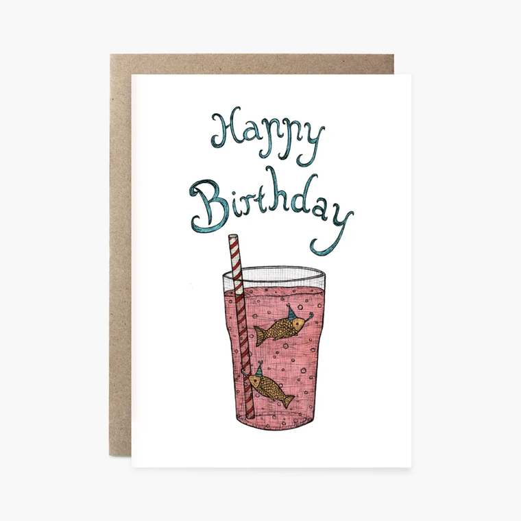 Birthday Fish Card