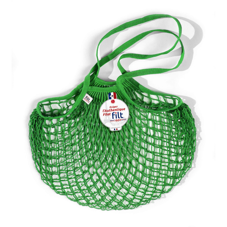 Vert Laitue Filt Net Shopping Bag