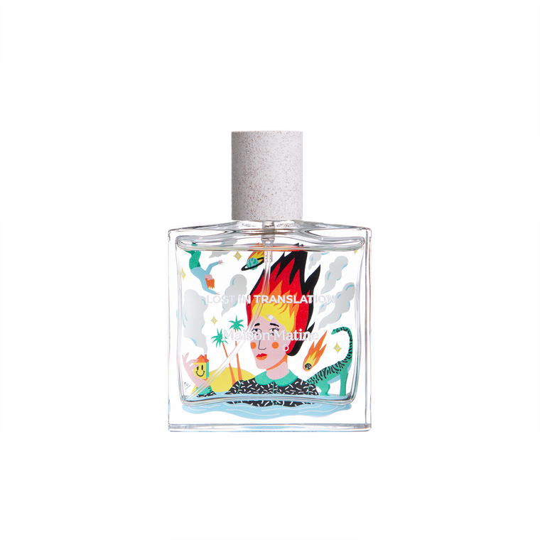 Maison Matine Lost in Translation Eau de Parfum 50ml illustrated bottle