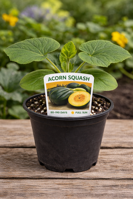 Acorn Squash - Squash Seedling