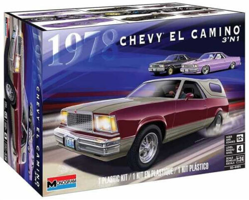 1/24 1978 Chevy El Camino 3'N1