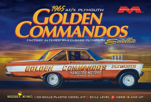 1/25 1965 AF/X Plymouth Golden Commandos