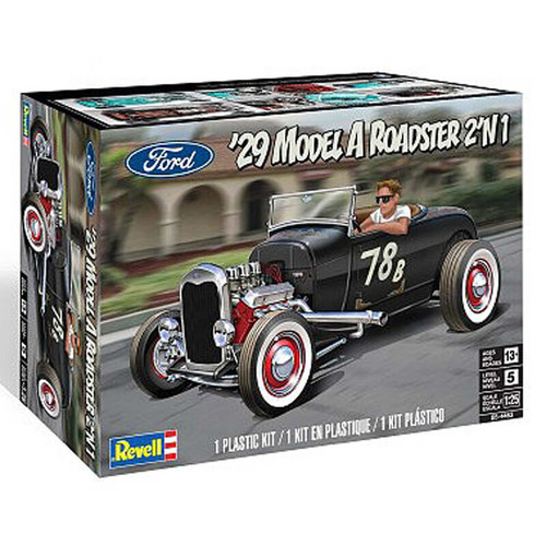 1/25 1929 Model A Roadster 2n1