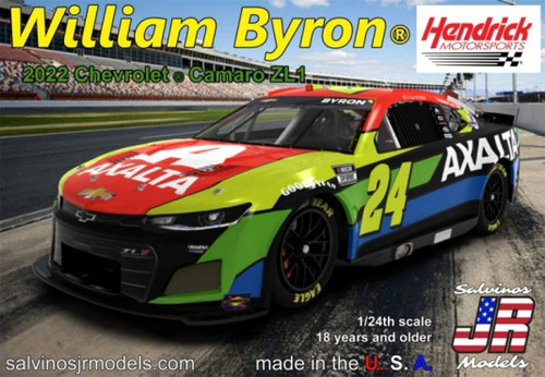1/24 William Byron 2022 NASCAR Next Gen
Chevrolet Camaro ZL1 Race Car (Primary Livery)
(Ltd Prod)